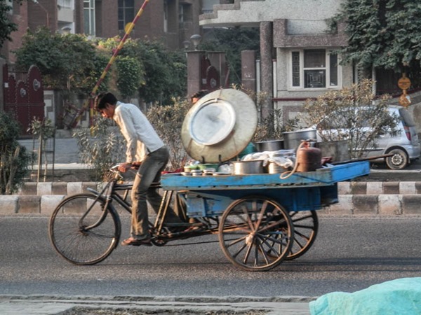India bike tour - photo by Debbie Selley