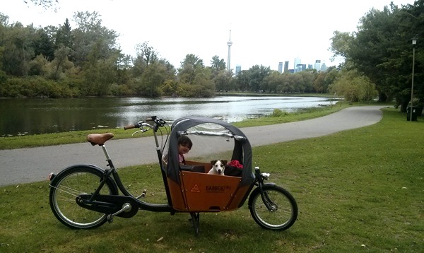 Bicycling on Toronto Islands