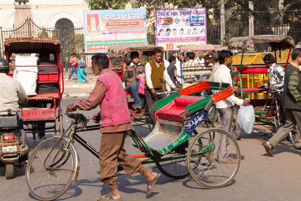 India bike tour - photo by Debbie Selley
