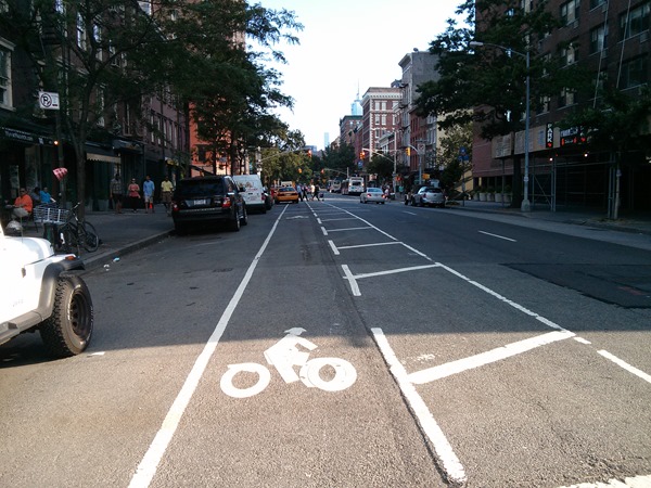 New York City Bike Lane